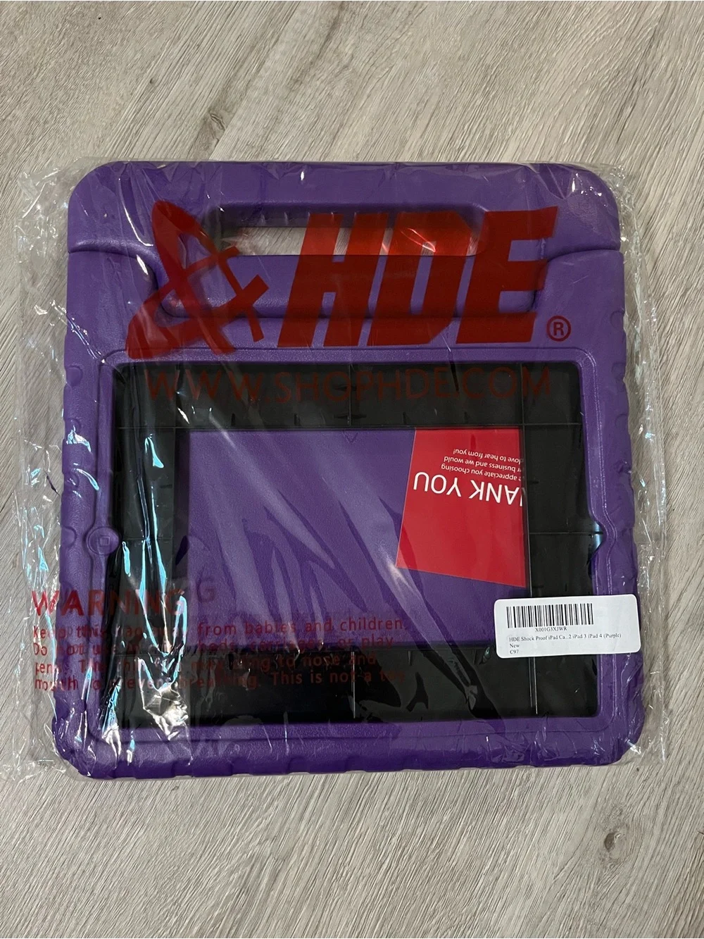 HDE Rugged Foam Case w/ Handle Stand Shockproof for Apple iPad 2/3/4 9.7